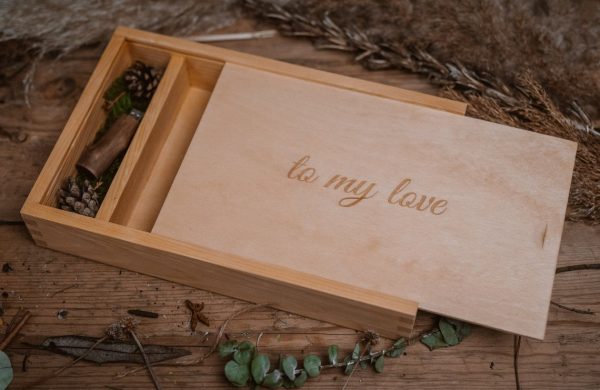 Servizi foto e video wedding box legno